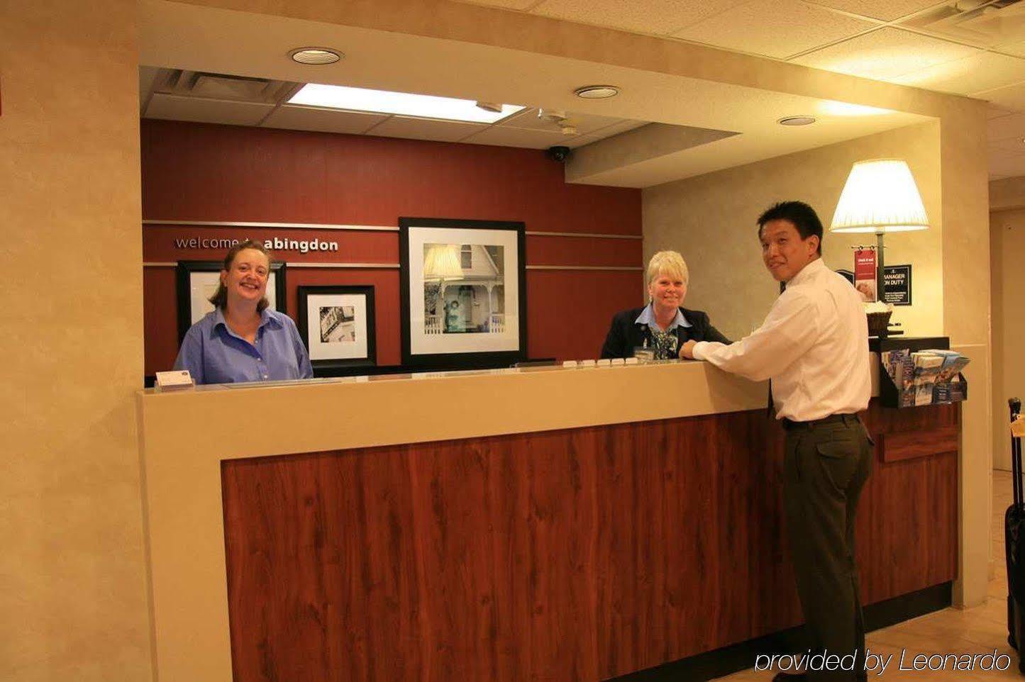 Hampton Inn Abingdon Inreriör bild